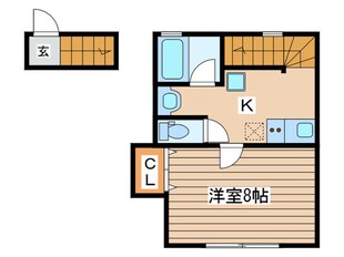 アスコット二軒茶屋の物件間取画像